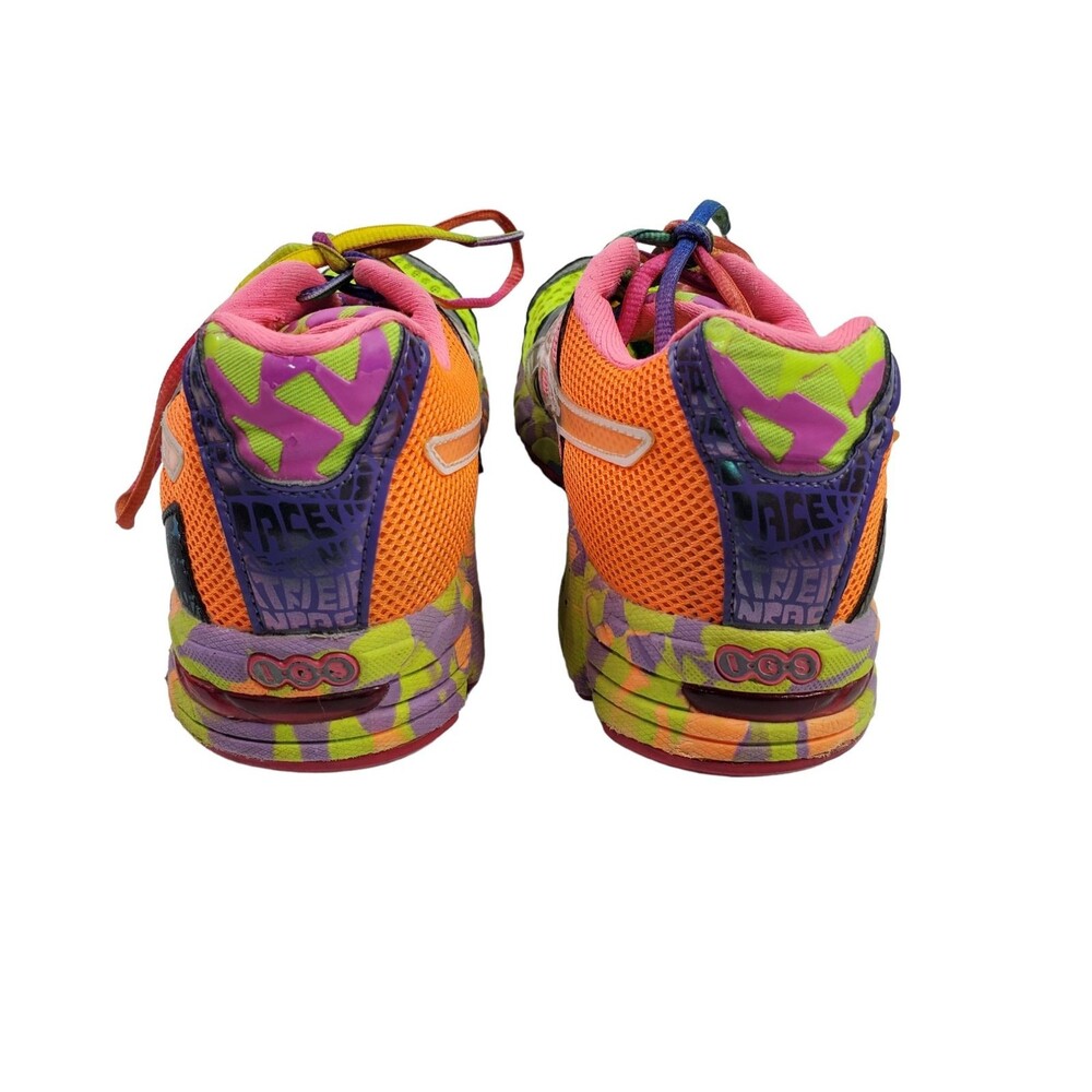 Asics Gel Noosa Tri 8 Womens 7.5‎ Running Shoes Athletic Multicolor T356N - Picture 4 of 8